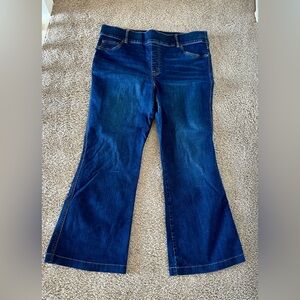 SPANXshape Dark Blue High Rise Flare Jeans